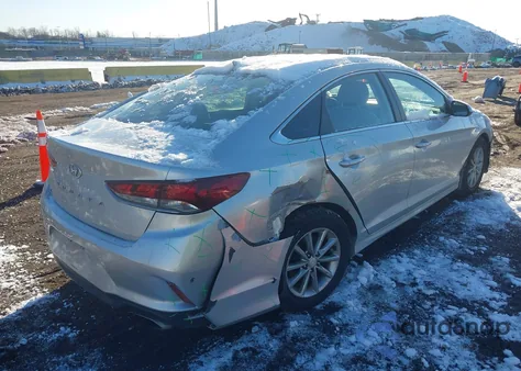 2018 Hyundai Sonata Se из США, поврежденный, VIN 5NPE24AF4JH714700